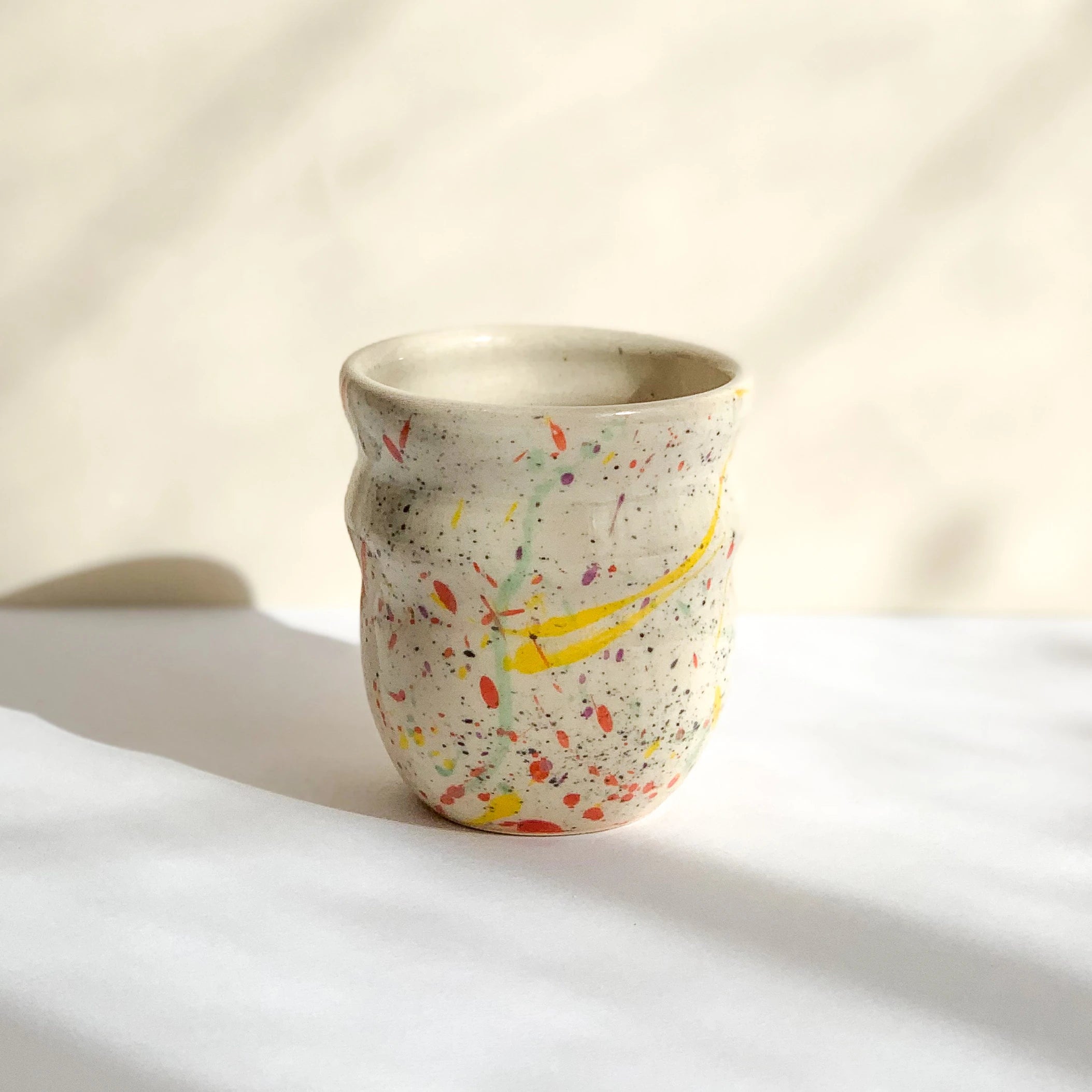 Mug Artisanal à Effet Éclaboussé