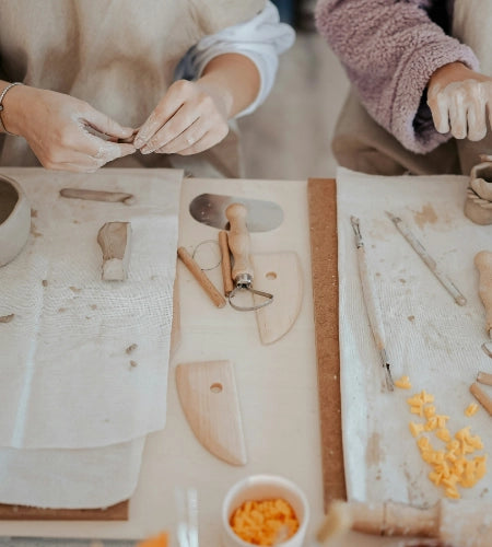 Ceramic Hand-Building Trinket Class - Tots and Co - 3 June 7pm-10pm